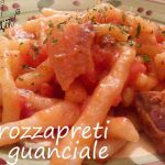 Strozzapreti al guanciale