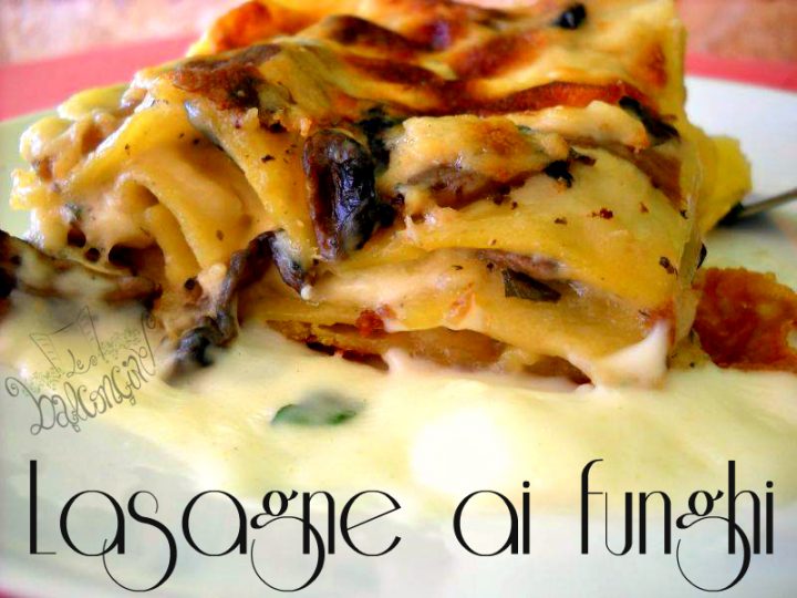 lasagne ai funghi